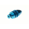 Адаптер пропеллера Haoye 01208 вал 3.17 мм гвинт 6.35 мм (гужон, синий)