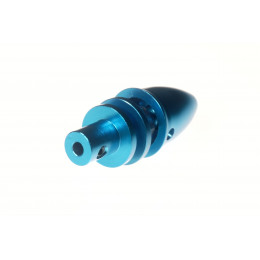 Адаптер пропеллера Haoye 01208 вал 3.17 мм винт 6.35 мм (гужон, синий)
