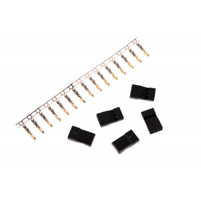 Комплект конекторів Tarot для сервоприводів JR мама 2шт + тато 4шт (TL2896-02) - изображение 1