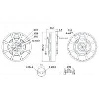 Мотор T-Motor Antigravity MN6007 II KV320 6S для мультикоптерів  - фото № 6