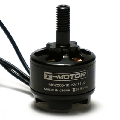 Мотор T-Motor MS2208-18 KV1100 2-3S 110W для мультикоптерів - зображення 1