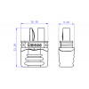 Конектори силові AMASS T-Plug Male 2шт - зображення 2