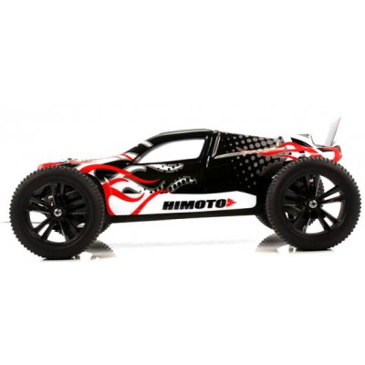 Радіокерована модель траггі 1:10 Himoto Katana E10XTL Brushless (чорний) - зображення 3