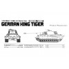 Танк на радіоуправлінні 1:16 Heng Long King Tiger Henschel з пневмопушкою і і/ч боєм - зображення 9