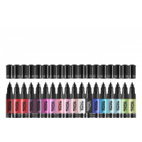 Детский лак-карандаш для ногтей Malinos Creative Nails на водной основе (2 цвета Черный + Розовый) (Цвет Розовый; Черный) - фото № 5