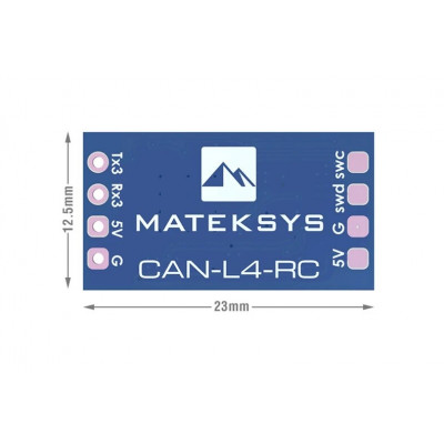 Інтерфейс UART-CAN Matek CAN-L4-RC для приймачів радоуправління - изображение 2