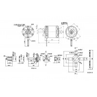 Мотор SunnySky X2820 V3 KV860 3-4S для р/к літаків  - фото № 5