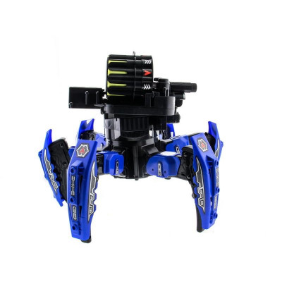 Робот-павук радіокерований Keye Space Warrior з ракетами і лазером (синій) - зображення 2