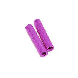 Стійка рифлена 25мм для рам коптерів (фіолетовий)