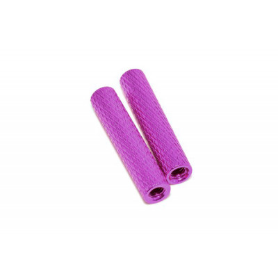 Стійка рифлена 25мм для рам коптерів (фіолетовий) - изображение 1