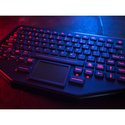 Клавіатура, що вбудовується iKey SkinnyBoard SB-87-TP-M - изображение 2