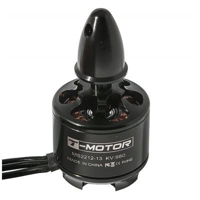 Мотор T-Motor MS2212-13 KV980 2-3S 160W для мультикоптерів - изображение 1