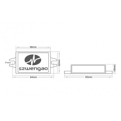 Регулятор напруги WENGAO DC-DC 15-80В 12В 3А знижуючий