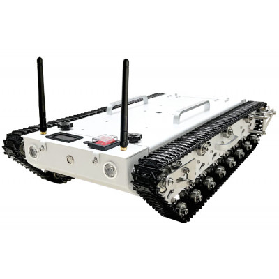 Гусенична платформа DLBOT Танк WT600S для робототехніки (KIT3, білий) - зображення 1