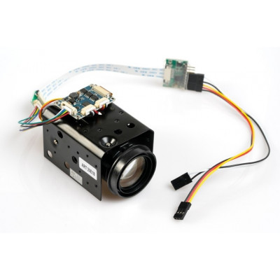 Камера аналогова 163г Foxeer 700TVL CMOS 30x зум з PWM керуванням для дронів - изображение 1