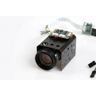 Камера аналогова 163г Foxeer 700TVL CMOS 30x зум з PWM керуванням для дронів - зображення 3