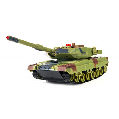 Танк р/у 1:36 HuanQi H500 Bluetooth с и/к пушкой для танкового боя - изображение 1