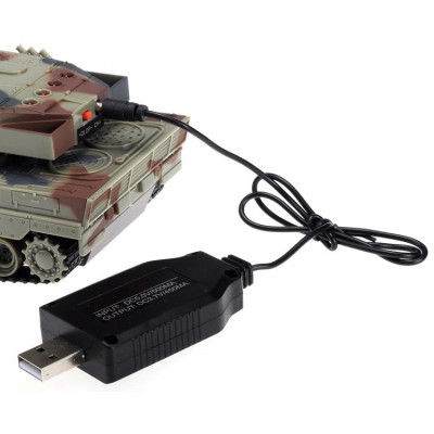 Танк р/у 1:36 HuanQi H500 Bluetooth с и/к пушкой для танкового боя - изображение 9