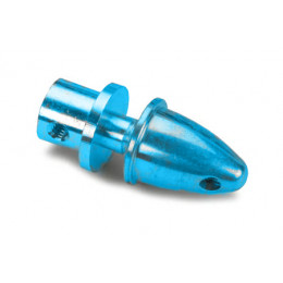 Адаптер пропеллера Haoye 01210 вал 4.0 мм гвинт 6.35 мм (гужон, синий)