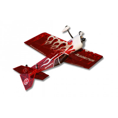 Літак радіокерований Precision Aerobatics Addiction 1000мм KIT (червоний) - зображення 1