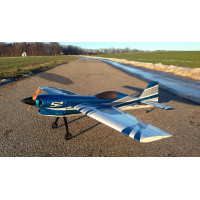 Літак радіокерований Precision Aerobatics XR-52 1321мм KIT (синій)  - фото № 4