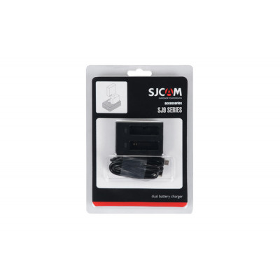 Зарядний пристрій SJCam на два акумулятора для камер SJ9 STRIKE - изображение 2