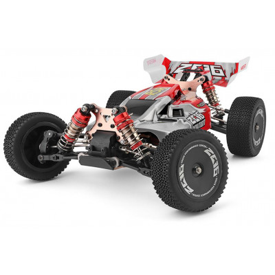 Машинка на радіоуправлінні 1:14 баггі WL Toys 144001 4WD (червоний) - изображение 1