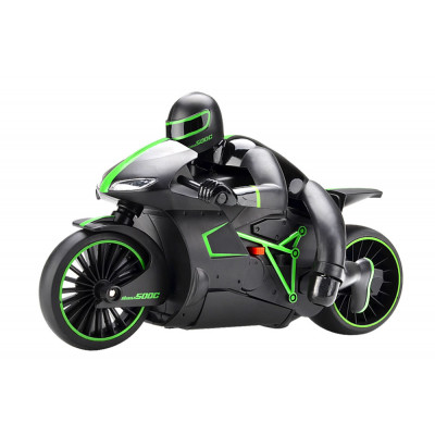 Мотоцикл радіокерований 1:12 Crazon 333-MT01 (зелений) - изображение 1