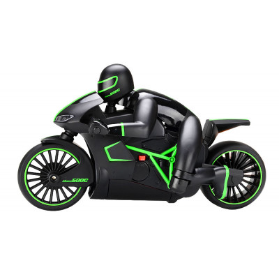 Мотоцикл радіокерований 1:12 Crazon 333-MT01 (зелений) - зображення 2