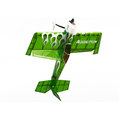 Літак радіокерований Precision Aerobatics Addiction 1000мм KIT (зелений) - изображение 1