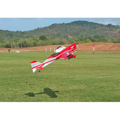 Літак радіокерований Precision Aerobatics XR-61 1550мм KIT (червоний) - изображение 3