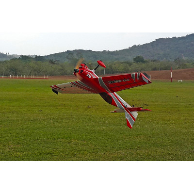 Літак радіокерований Precision Aerobatics XR-61 1550мм KIT (червоний) - изображение 4