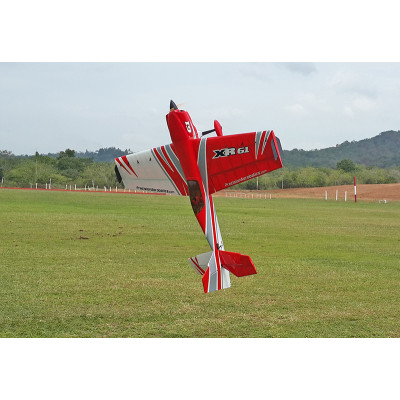 Літак радіокерований Precision Aerobatics XR-61 1550мм KIT (червоний) - изображение 6