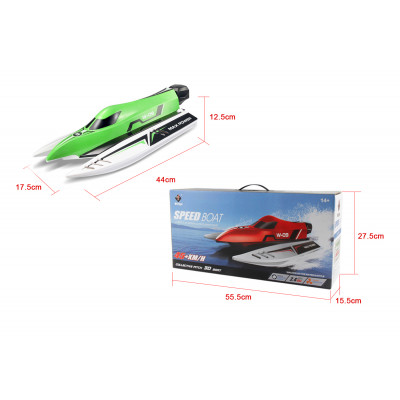 Катер на радіокеруванні WL Toys WL915 F1 High Speed Boat безколекторний (зелений) - изображение 2