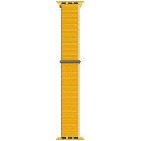 Ремінець Nylon для Apple Watch 38/40/41/42mm (Цвет Жовтий / Sunflower), Атикул 39057 |  купить на VILKI.NET - фото № 1