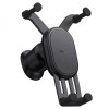 Автотримач з БЗП Baseus Stable Gravitational Car Mount Pro 15W (Air Outlet Version) (SUWX03) (Black) Baseus - № 1