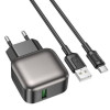 МЗП Borofone BAS52A Absolute QC3.0 (1USB-A) + Type-C 73977 - № 1 МЗП Borofone BAS52A Absolute QC3.0 (1USB-A) + Type-C (Black) Borofone - № 1