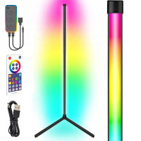 Підлогова кутова LED лампа RGB Magic 1 Bluetooth USB with app (Цвет Black), Атикул 66424 |  купить на VILKI.NET - фото № 1