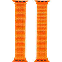 Ремінець Nylon для Apple Watch 38/40/41/42mm (Цвет Помаранчевий / Orange), Атикул 39057 |  купить на VILKI.NET - фото № 1