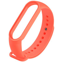 Силіконовий ремінець для Xiaomi Mi Band 3/4 (Цвет Рожевий / Hot Pink), Атикул 25252 |  купить на VILKI.NET - фото № 1