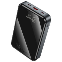 Портативний ЗП Power Bank Hoco Q30A Fast charge 130W 20000 mAh (Цвет Metal gray), Атикул 73885 |  купить на VILKI.NET - фото № 1