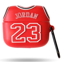 Силіконовий футляр Brand для навушників AirPods 3 + карабін (Колір Jordan Red), Атикул 65969 |  купить на VILKI.NET - фото № 1