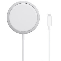 БЗП MagSafe Charger for Apple (AAA) (box) (Цвет White), Атикул 67837 |  купить на VILKI.NET - фото № 1