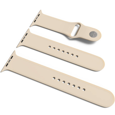 Уцінка Силіконовий ремінець для Apple Watch Sport Band 42/44/45/46/49mm (S/M & M/L) 3pcs