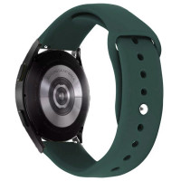 Силіконовий ремінець Sport для Smart Watch 20mm (Цвет Зелений / Forest green), Атикул 68670 |  купить на VILKI.NET - фото № 1