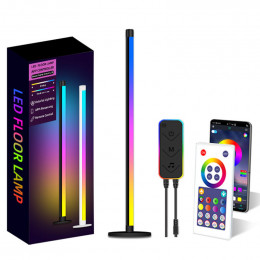 Підлогова кутова LED лампа RGB SAL-005B 160cm Bluetooth USB with app