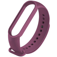 Силіконовий ремінець для Xiaomi Mi Band 7 (Цвет Фіолетовий / Grape), Атикул 54947 |  купить на VILKI.NET - фото № 1