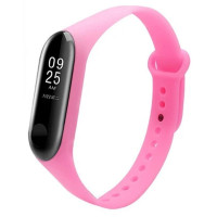 Силіконовий ремінець Neon для Xiaomi Mi Band 5 / 6 (Цвет Рожевий), Атикул 39437 |  купить на VILKI.NET - фото № 1