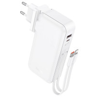 Портативний ЗП Power Bank Hoco J126 Travel 22.5W+PD20W 10000 mAh (Цвет White), Атикул 71341 |  купить на VILKI.NET - фото № 1