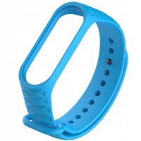 Ремінець Rhomb для Xiaomi Mi Band 3/4 (Цвет Блакитний), Атикул 30247 |  купить на VILKI.NET - фото № 1
